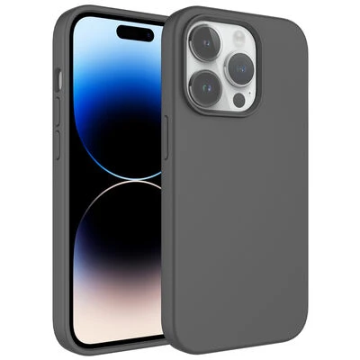 Moby Shop iPhone 14 Pro Max Kılıf Sıvı Teknolojili Silinebilir Sert Kılıf Yumuşak Dokulu ve Soft Yapılı Magsafe Özellikli Pastella Premium Silikon Kapak Kapak ürün görseli 1