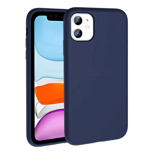 Moby Shop iPhone 11 Kılıf Yumuşak Dokulu ve Soft Yapılı Magsafe Özellikli Pastella Premium Silikon Kapak ürün görseli 1