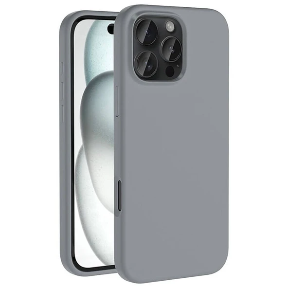 Moby Shop iPhone 16 Pro Kılıf Yumuşak Dokulu ve Soft Yapılı Magsafe Özellikli Pastella Premium Silikon Kapak ürün görseli 1