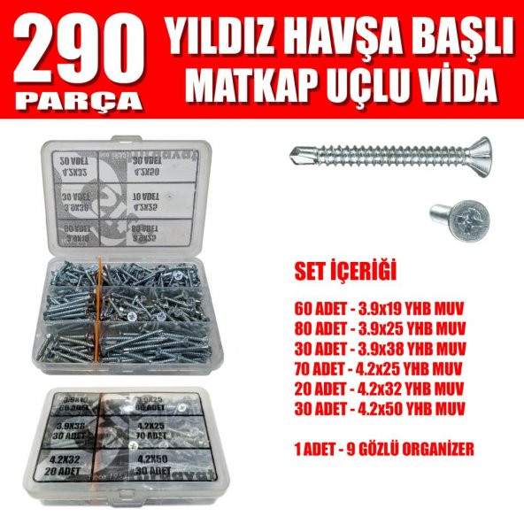 290 Parça YHB MUV Seti ürün görseli 1