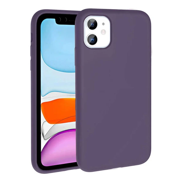 Moby Shop iPhone 11 Kılıf Yumuşak Dokulu ve Soft Yapılı Magsafe Özellikli Pastella Premium Silikon Kapak ürün görseli 1