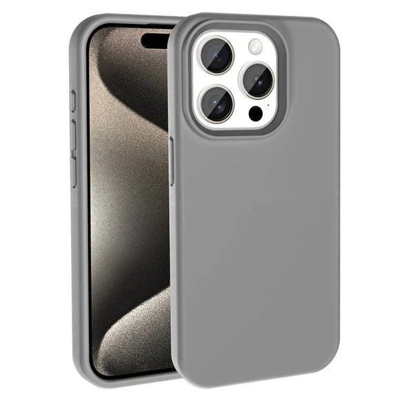 Moby Shop iPhone 15 Pro Max Kılıf Yumuşak Dokulu ve Soft Yapılı Magsafe Özellikli Pastella Premium Silikon Kapak ürün görseli 1