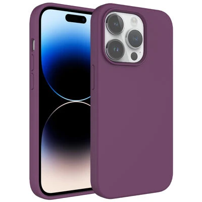 Moby Shop iPhone 14 Pro Kılıf Sıvı Teknolojili Silinebilir Sert Kılıf Yumuşak Dokulu ve Soft Yapılı Magsafe Özellikli Pastella Premium Silikon Kapak Kapak ürün görseli 1