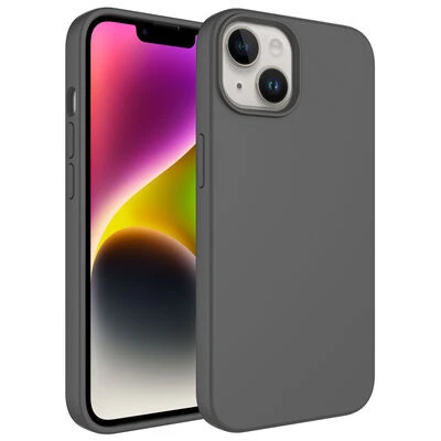 Moby Shop iPhone 14 Kılıf Sıvı Teknolojili Silinebilir Sert Kılıf Yumuşak Dokulu ve Soft Yapılı Magsafe Özellikli Pastella Premium Silikon Kapak Kapak ürün görseli 1