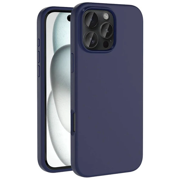 Moby Shop iPhone 16 Pro Max Kılıf Yumuşak Dokulu ve Soft Yapılı Magsafe Özellikli Pastella Premium Silikon Kapak ürün görseli 1
