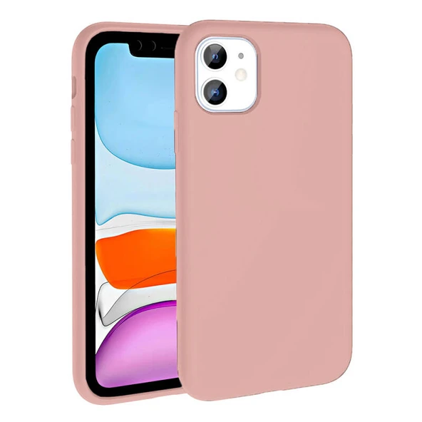 Moby Shop iPhone 11 Kılıf Yumuşak Dokulu ve Soft Yapılı Magsafe Özellikli Pastella Premium Silikon Kapak ürün görseli 1