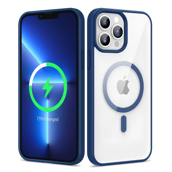 Moby Shop iPhone 13 Pro Kılıf Magsafe Destekli ve renkli Şık Maggio Kapak ürün görseli 1