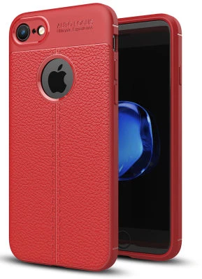 Royal Cover iPhone 6S Kılıf Deri Görünümlü Yüksek Kaliteli Premium Silikon Kapak RCV/Niss ürün görseli 1