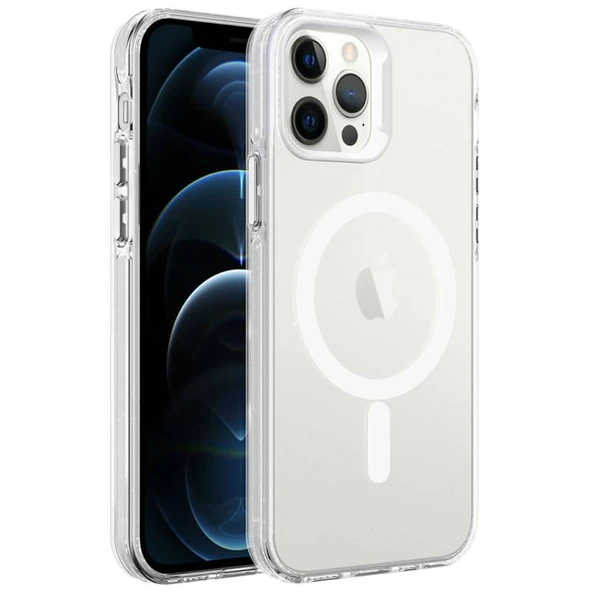Moby Shop iPhone 12 Pro Max İle Uyumlu Sert C-Elite Premium Silikon Kapak ürün görseli 1