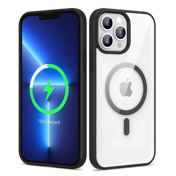 Moby Shop iPhone 13 Pro Max Kılıf Magsafe Destekli ve renkli Şık Maggio Kapak ürün görseli 1