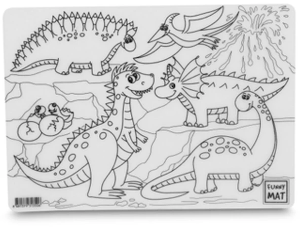Funny Mat - Dinozor - 25,0 x 35,0 ürün görseli 1