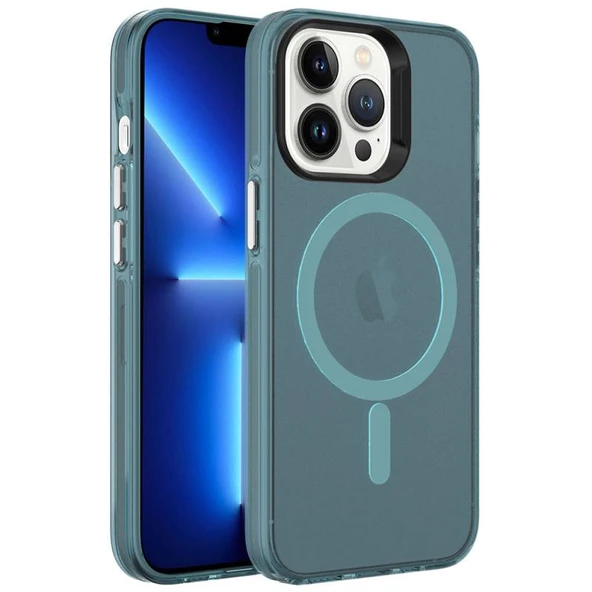 Moby Shop iPhone 13 Pro Max İle Uyumlu Sert C-Elite Premium Silikon Kapak ürün görseli 1