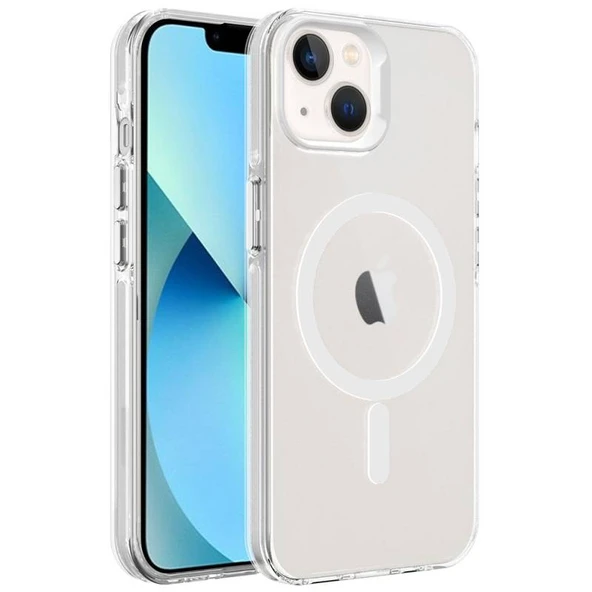 Moby Shop iPhone 14 İle Uyumlu Sert C-Elite Premium Silikon Kapak ürün görseli 1