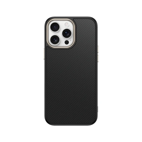 Moby Shop İphone 14 Pro Kılıf Sportif Karbon Tasarımlı ve Magsafe Özellikli Fortex Premium Sert Silikon Kapak ürün görseli 1