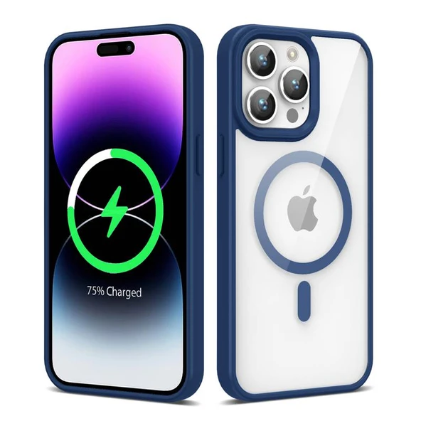Moby Shop iPhone 14 Pro Max Kılıf Magsafe Destekli ve renkli Şık Maggio Kapak ürün görseli 1
