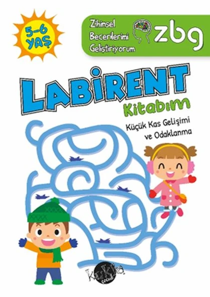 ZBG 5-6  Yaş Labirent Kitabım ürün görseli 1