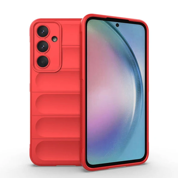 Moby Shop Samsung Galaxy A55 Kılıf Kolay Tutuş Özellikli Zenya Premium TPU Silikon Kapak ürün görseli 1
