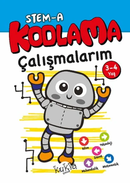 STEM-A 3-4 Yaş Kodlama Çalışmalarım ürün görseli 1