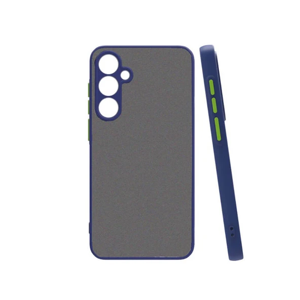 Moby Shop Samsung Galaxy S24 Plus Kılıf Kenarları Renkli arkası Mat Rexa Premium Silikon Kapak ürün görseli 1
