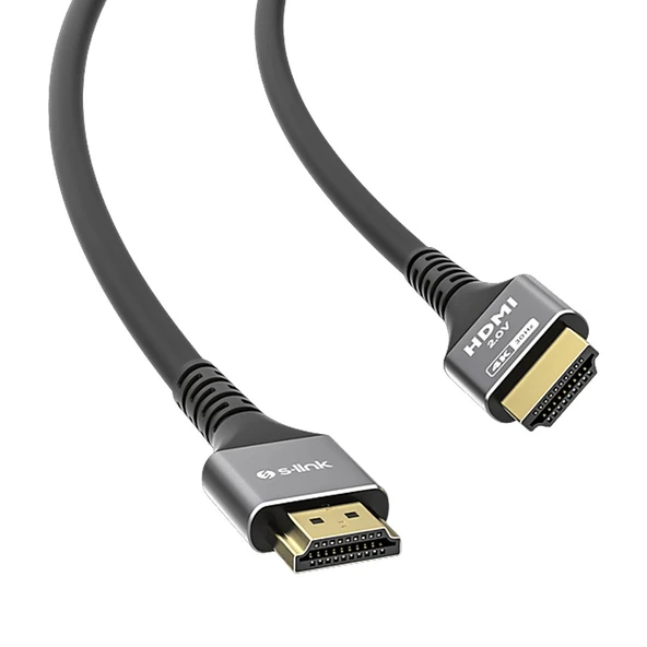 S-Link SLX-HD4K15 15 Metre 4K 30Hz Metal Uçlu HDMI Kablo ürün görseli 1