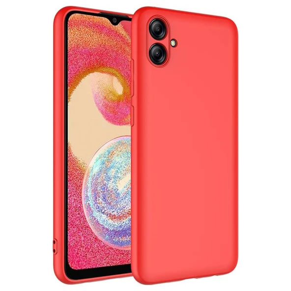 Moby Shop Samsung Galaxy A04E Kılıf Kılıf İçi Kadifeli Esnek Kadifon Lansman Premium Silikon Kılıf ürün görseli 1