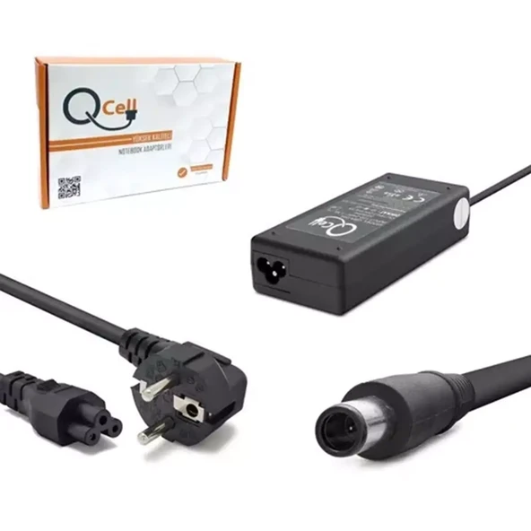 Qcell QBA-022 90W 19V 4.74A 7.4x5.0 mm Notebook Adaptör ürün görseli 1