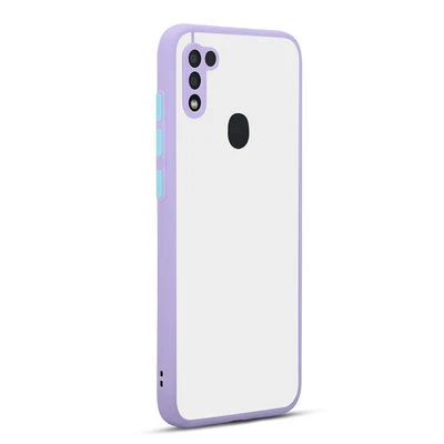 Moby Shop Samsung Galaxy A11 Kılıf Kenarları Renkli arkası Mat Rexa Premium Silikon Kapak ürün görseli 1