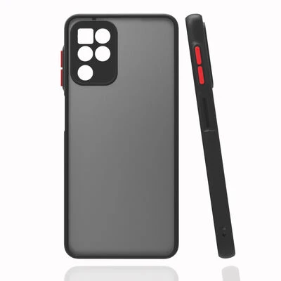 Moby Shop Samsung Galaxy M32 Kılıf Kenarları Renkli arkası Mat Rexa Premium Silikon Kapak ürün görseli 1