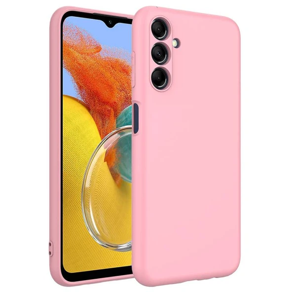 Moby Shop Samsung Galaxy M14 Kılıf Kılıf İçi Kadifeli Esnek Kadifon Lansman Premium Silikon Kılıf ürün görseli 1
