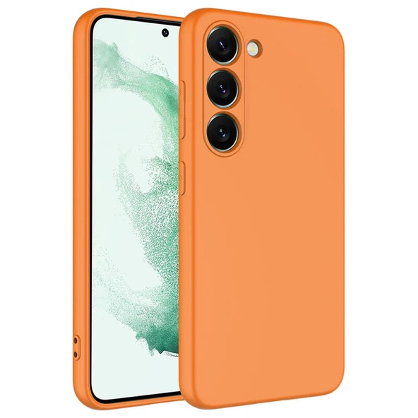 Moby Shop Samsung Galaxy S23 Kılıf Kılıf İçi Kadifeli Esnek Kadifon Lansman Premium Silikon Kılıf ürün görseli 1