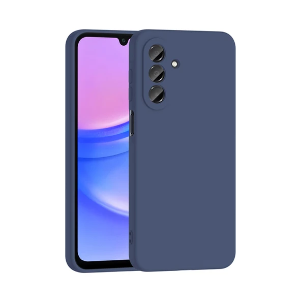 Moby Shop Galaxy A17  Kılıf Kılıf İçi Kadifeli Esnek Kadifon Lansman Premium Silikon Kılıf ürün görseli 1
