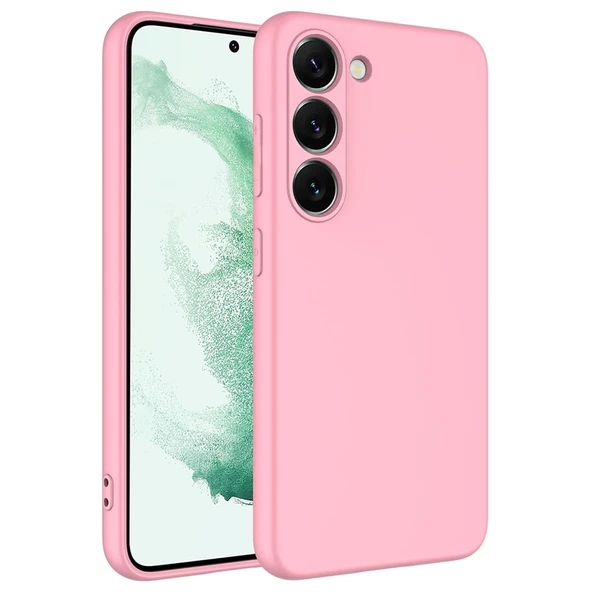 Moby Shop Samsung Galaxy S23 Kılıf Kılıf İçi Kadifeli Esnek Kadifon Lansman Premium Silikon Kılıf ürün görseli 1