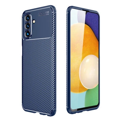 Moby Shop Samsung Galaxy A13 5G Kılıf Karekarbon Desenli Şık ve Dayanıklı Torvex Premium Silikon Kapak ürün görseli 1