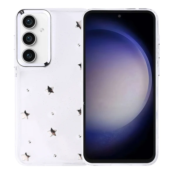Moby Shop Samsung Galaxy S23 FE Uyumlu Şık Mini Figürlü Ucay Premium Sert Silikon Kapak ürün görseli 1