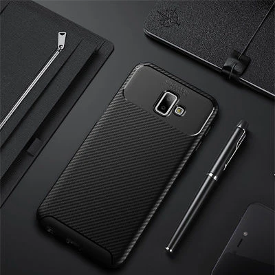 Moby Shop Samsung Galaxy J6 Plus Kılıf Karekarbon Desenli Şık ve Dayanıklı Torvex Premium Silikon Kapak ürün görseli 1