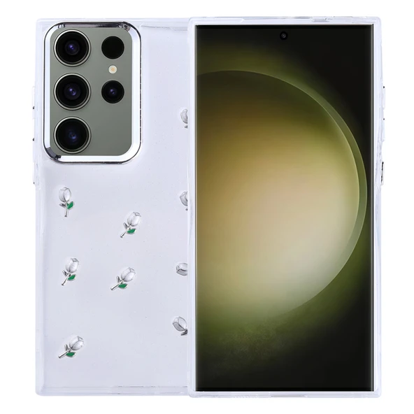 Moby Shop Samsung Galaxy S25 Ultra Uyumlu Şık Mini Figürlü Ucay Premium Sert Silikon Kapak ürün görseli 1