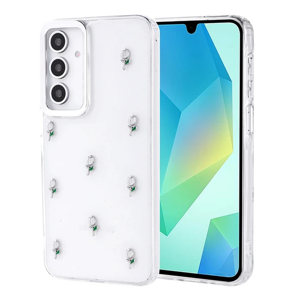 Moby Shop Samsung Galaxy A16 Uyumlu Şık Mini Figürlü Ucay Premium Sert Silikon Kapak ürün görseli 1