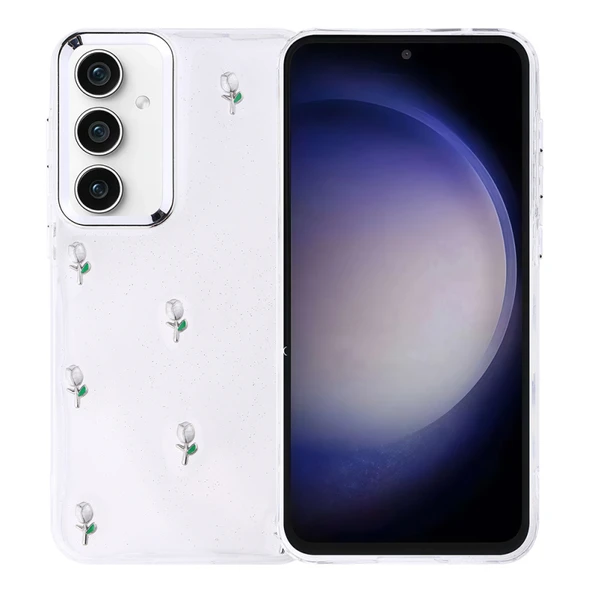 Moby Shop Samsung Galaxy S23 FE Uyumlu Şık Mini Figürlü Ucay Premium Sert Silikon Kapak ürün görseli 1