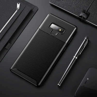 Moby Shop Samsung Galaxy Note 9 Kılıf Karekarbon Desenli Şık ve Dayanıklı Torvex Premium Silikon Kapak ürün görseli 1