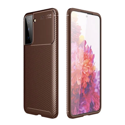 Royal Cover Samsung Galaxy S21 Kılıf El İzi Yapmayan Yüksek Kaliteli Silikondan Üretilmiş Premium Kapak RCV/Negro ürün görseli 1