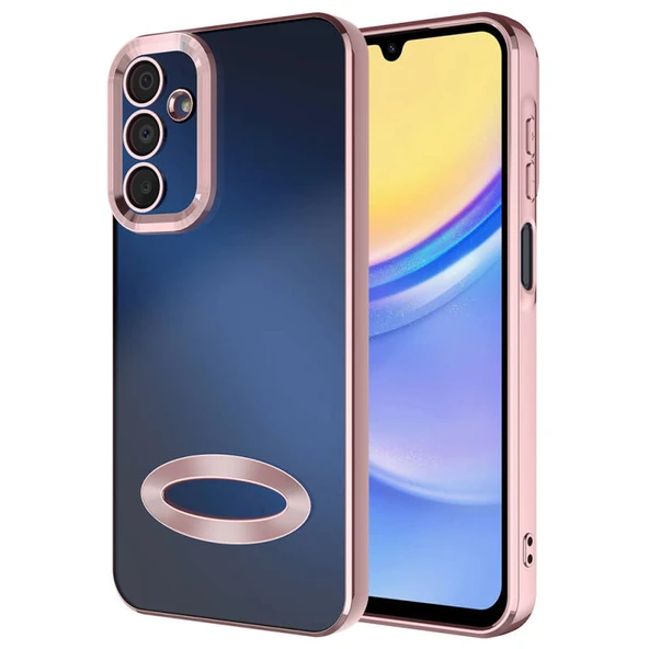 Moby Shop Samsung Galaxy A15 İle Uyumlu Şık Tasarımlı ve Parlak Velina Premium Silikon Kılıf ürün görseli 1
