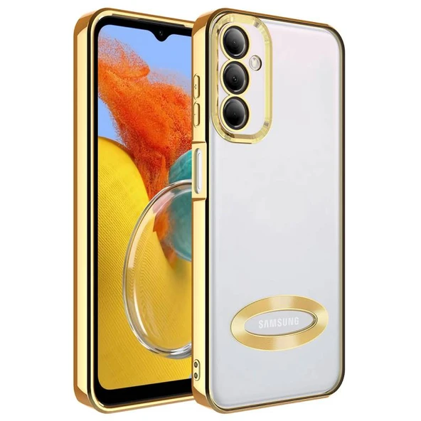 Moby Shop Samsung Galaxy M14 İle Uyumlu Şık Tasarımlı ve Parlak Velina Premium Silikon Kılıf ürün görseli 1