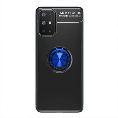 Moby Shop Samsung Galaxy A31 Ultra Koruma Sağlayan Stand Özellikli RingGuard Yüzüklü Silikon Kılıf ürün görseli 1