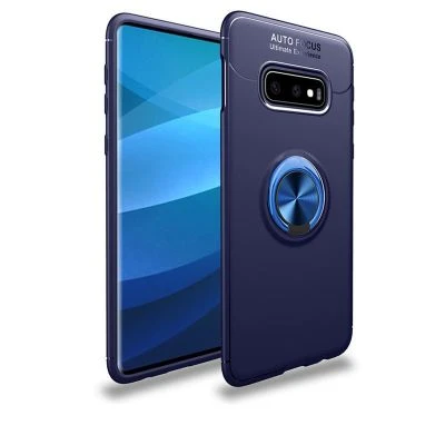 Moby Shop Samsung Galaxy S10E Ultra Koruma Sağlayan Stand Özellikli RingGuard Yüzüklü Silikon Kılıf ürün görseli 1