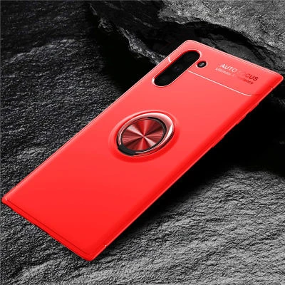 Moby Shop Samsung Galaxy Note 10 Ultra Koruma Sağlayan Stand Özellikli RingGuard Yüzüklü Silikon Kılıf ürün görseli 1
