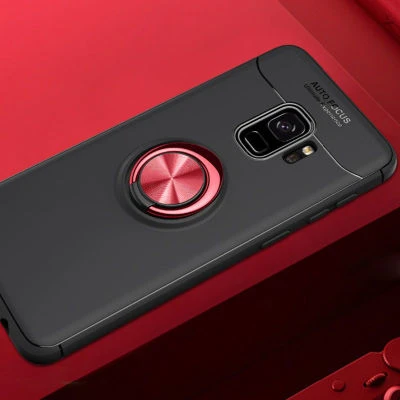 Moby Shop Samsung Galaxy S9 Ultra Koruma Sağlayan Stand Özellikli RingGuard Yüzüklü Silikon Kılıf ürün görseli 1