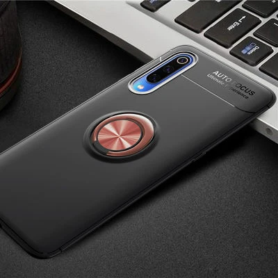 Moby Shop Samsung Galaxy A70 Ultra Koruma Sağlayan Stand Özellikli RingGuard Yüzüklü Silikon Kılıf ürün görseli 1