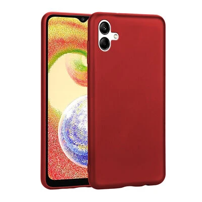 Moby Shop Samsung Galaxy A04 İle Uyumlu Kılıf Esnek Leger Silikon Kapak ürün görseli 1
