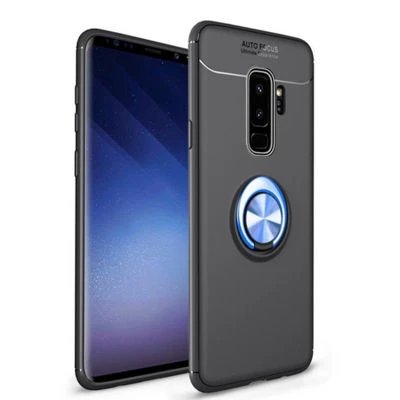 Royal Cover Samsung Galaxy S9 Plus Kılıf Yüzüklü Şık Premium Silikon Kapak RCV/Ravel ürün görseli 1