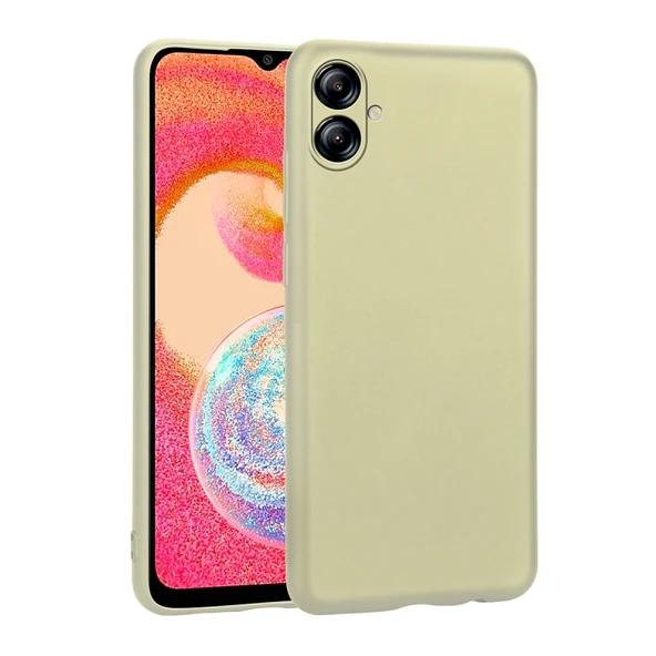 Moby Shop Samsung Galaxy A04E İle Uyumlu Kılıf Esnek Leger Silikon Kapak ürün görseli 1